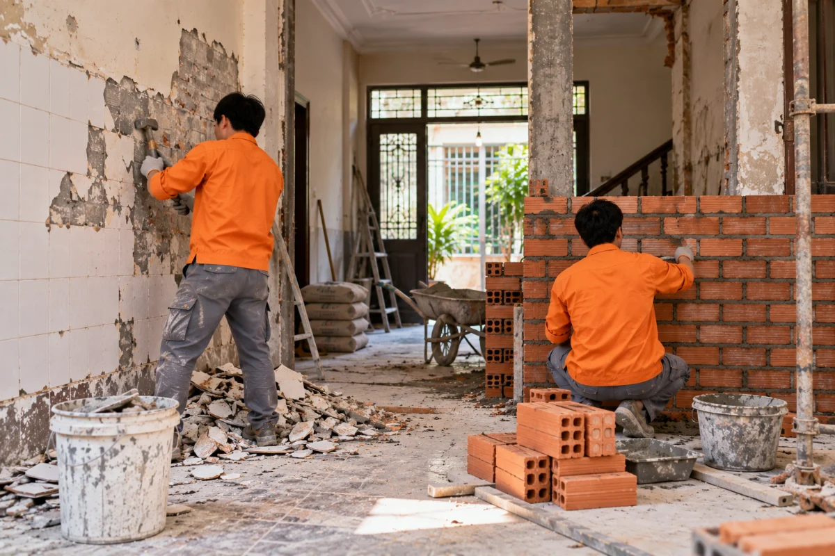 Cải tạo nhà cũ – An Cư Home