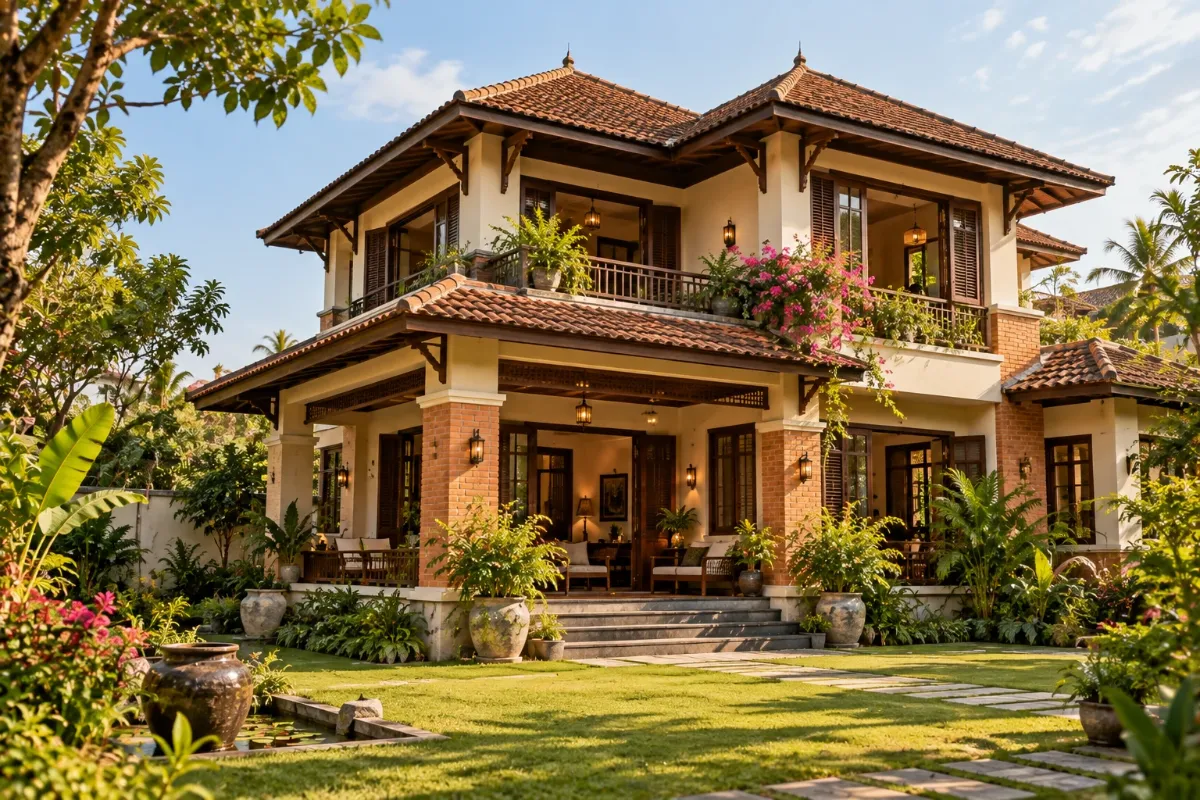 Biệt thự vườn mái Thái – Kiến Tạo Home